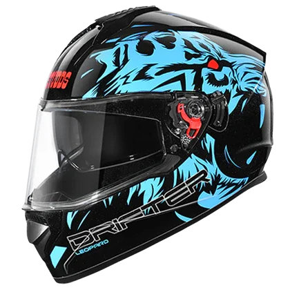 Studds DRIFTER D2 DECOR BLACK N1 - Biker.Store - www.biker.store