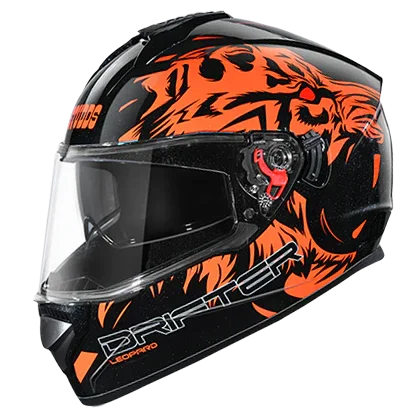 Studds DRIFTER D2 DECOR BLACK N10 - Biker.Store - www.biker.store