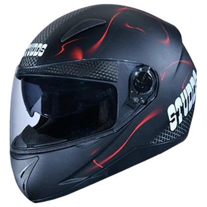 Studds SHIFTER D5 Decor Matt Black N2 - Biker.Store - www.biker.store