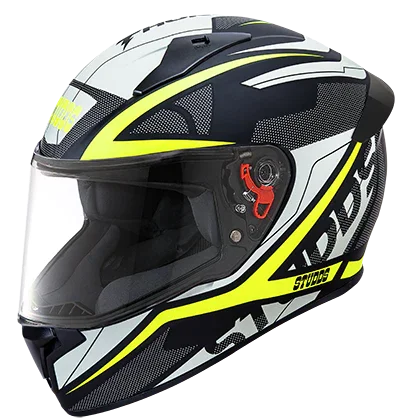 Studds Thunder D4 Decor With Spoiler Matt Black N5 - Biker.Store - www.biker.store