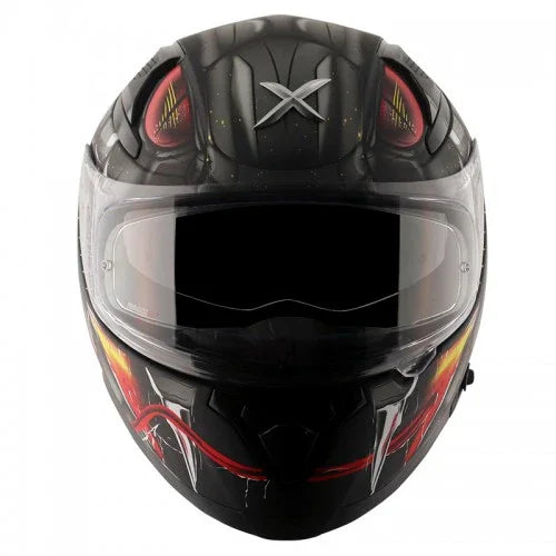 Axor APEX VENOMOUS D/V DULL BLACK GREY Helmet - Biker.Store - www.biker.store