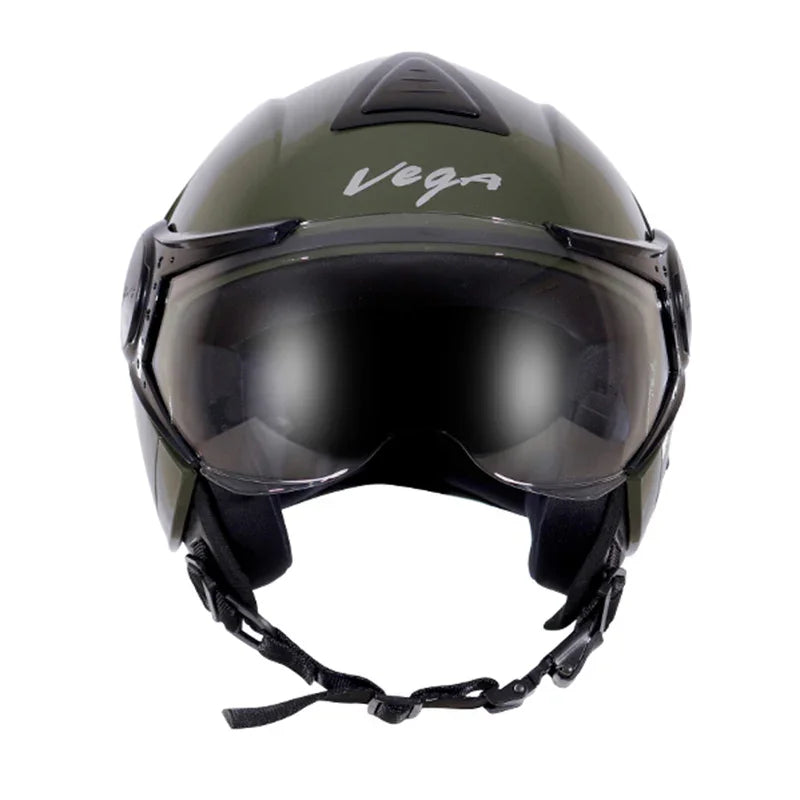 Vega Verve Army Green Helmet - Biker.Store - www.biker.store