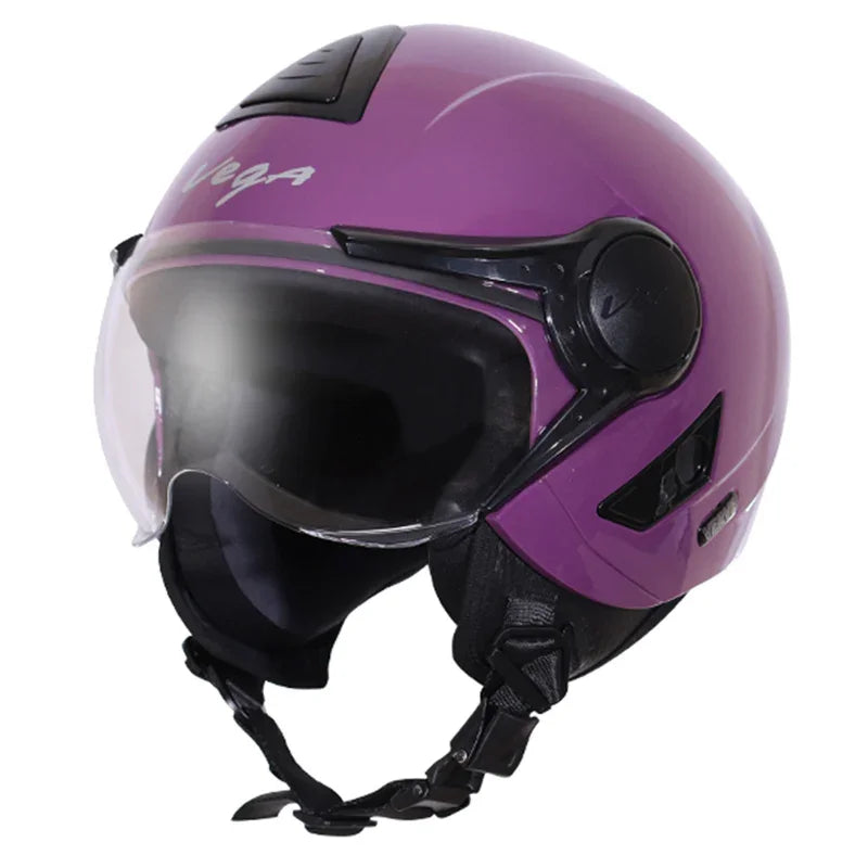 Vega Verve Purple Helmet - Biker.Store - www.biker.store