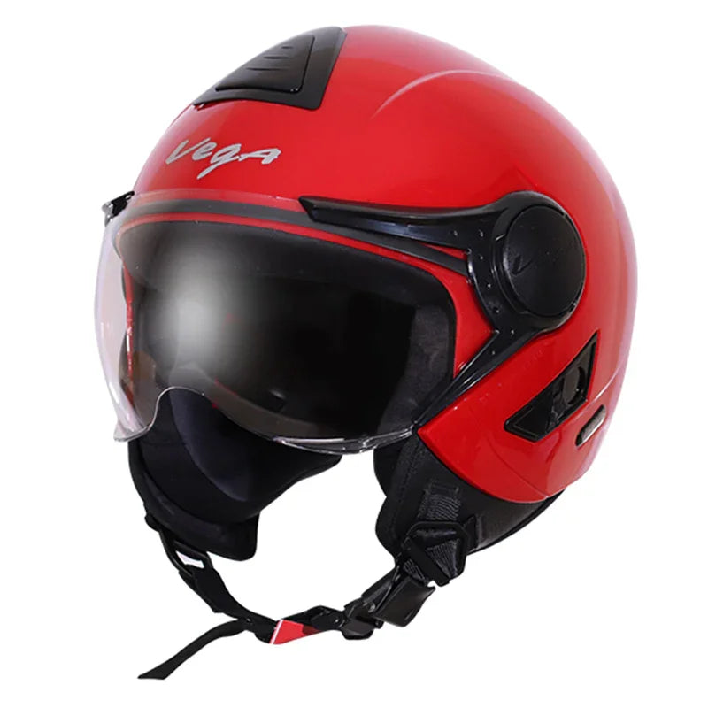 Vega Verve Red Helmet - Biker.Store - www.biker.store