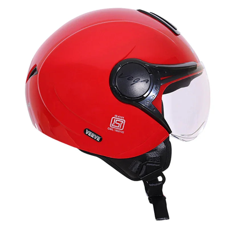 Vega Verve Red Helmet - Biker.Store - www.biker.store