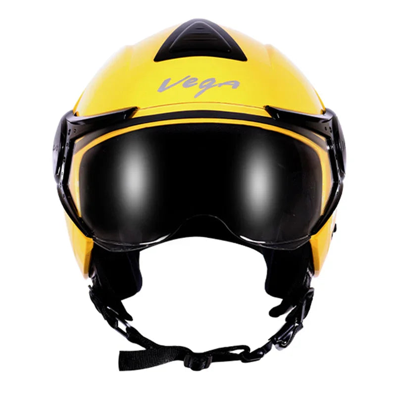 Vega Verve Yellow Helmet - Biker.Store - www.biker.store