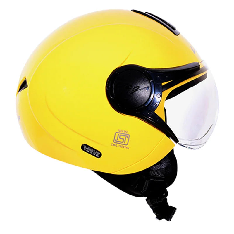 Vega Verve Yellow Helmet - Biker.Store - www.biker.store