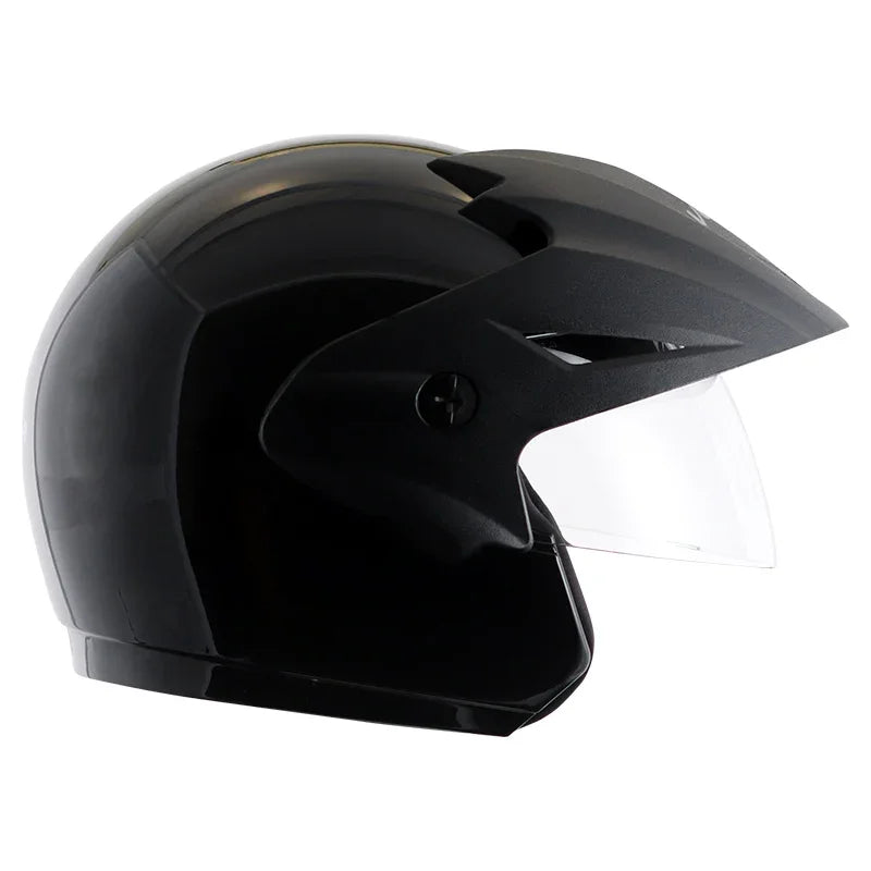 Vega Cruiser W/P Black Helmet - Biker.Store - www.biker.store