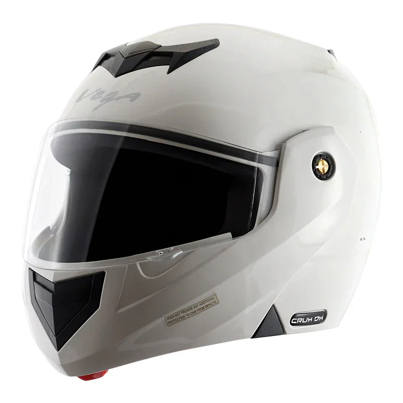Vega Crux Dx White Helmet - Biker.Store - www.biker.store
