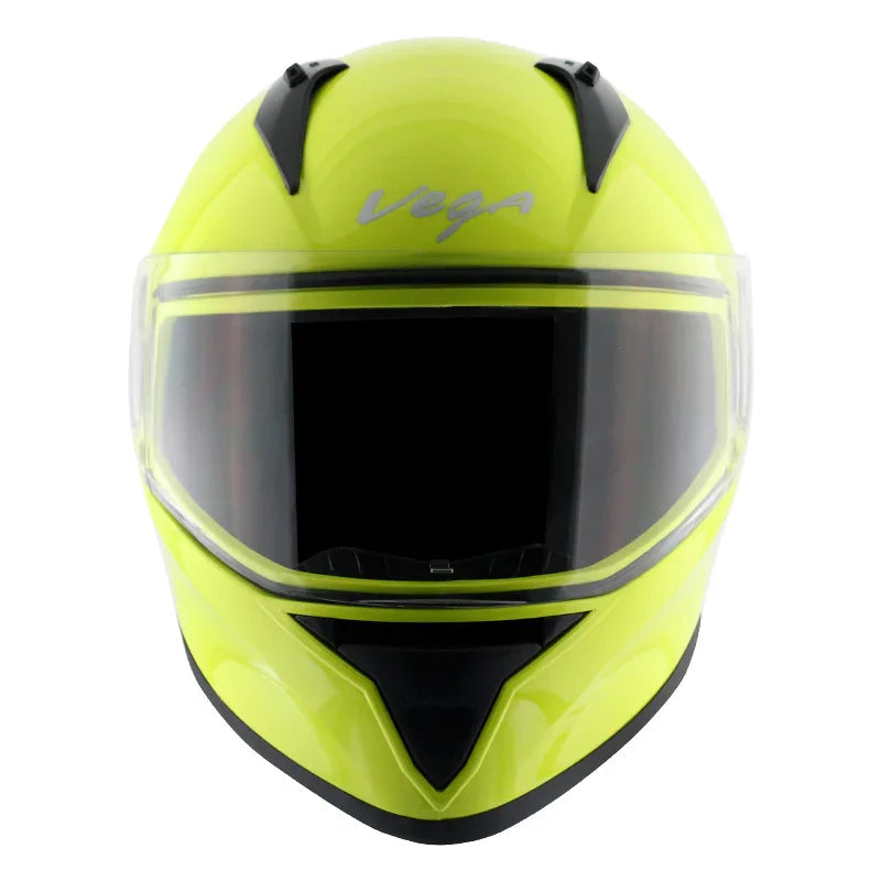 Vega Bolt Neon Yellow Helmet - Biker.Store - www.biker.store