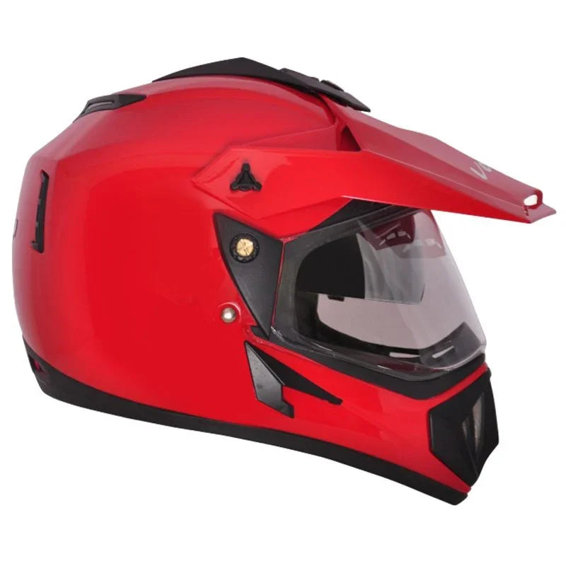 Vega Off Road D/V Red Helmet - Biker.Store - www.biker.store