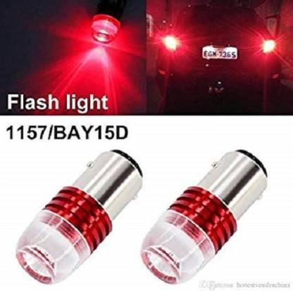 Blinking Backlight Bulb for Cars & Bikes | Brake Light, Reversing Light, Tail Light, Parking Light LED (Universal For Bike, Universal For Car, Pack of 2) - Biker.Store - www.biker.store