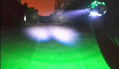 HJG Projector Angel Eyes LED Fog Light For Bike Universal For All Bike (Blue Angel Eyes, 1pc) - Biker.Store - www.biker.store
