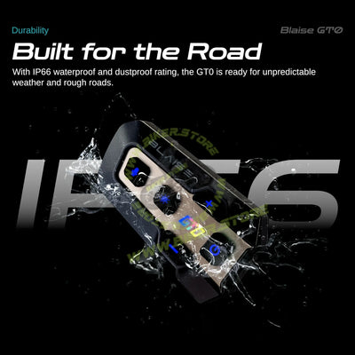 Blaise GT0 Motorcycle Helmet Bluetooth Headset – 1000mAh Battery, 30-Hour Talk Time & IPX6 Waterproof - Biker.Store - www.biker.store