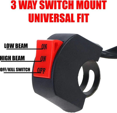 U1 Mini Drive Universal Fog Lamps Mini Driving Lights Fog Lamp Car, Motorbike, Truck, Van LED (12 V, 20 W) (Universal For Bike, Universal For Car, Pack of 2) - Biker.Store - www.biker.store