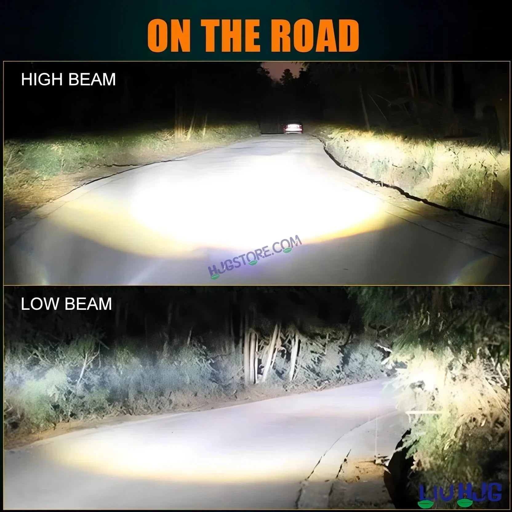 HJG M2 Mini 70W H4 New Model LED Bulb AC/DC Headlight LED Bulb White Beam 70W HJG M2 70W H4 LED for Bike Car Light H4 LED with Fan Bulb 7000LM 70W Conversion Kit Hi/Lo Beam Headlight 12V/24V for Motorcycle/Car, Set of 1, M2 Mini 7000 LM 70W, White Hi/Lo - Biker.Store - www.biker.store