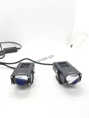 HJG Original Waymaker Dual Colour Fog Light Mini Drive Light Version 4 With Red Devil Eye And Wiring With Canbus For All Cars and Motorcycles (2Pcs) HJG Waymaker Foglight HJG - Biker.Store - www.biker.store