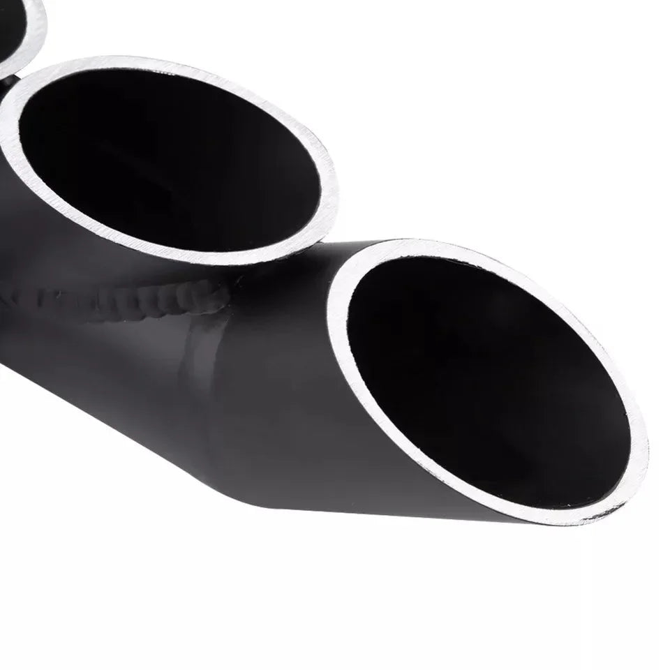 Motorcycle Three-outlet Exhaust Muffler Tail Pipe Tailpipe Tip Universal for pipe diameter 51mm/2inch Most Motorcycles CarString - Biker.Store - www.biker.store