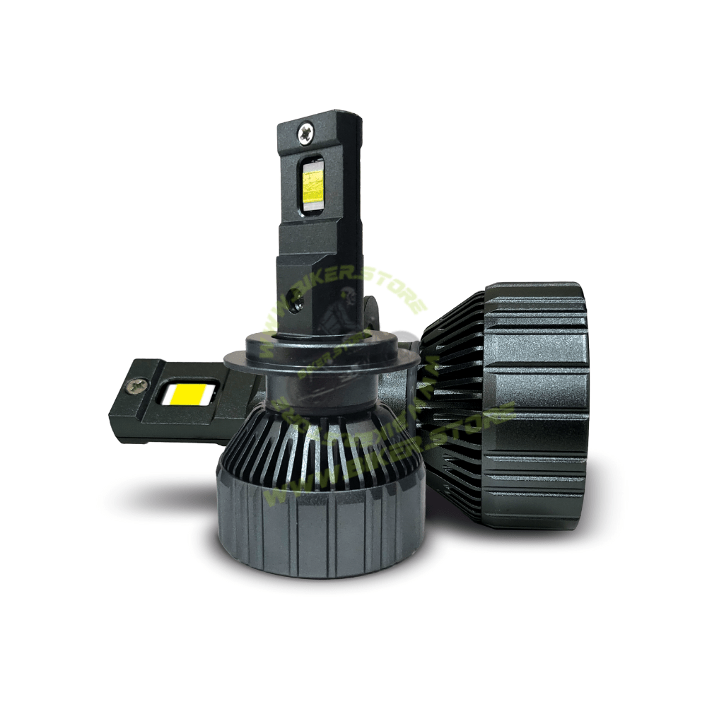 Genome 180W LED Conversion Kits (6000K/4500K) High-Low Beam, H4/19 Socket - Biker.Store - www.biker.store