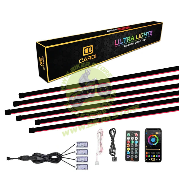 Cardi | K3 Plus 7th Gen, 10-in-1 | Ambient Smart LED Light Strip Kit f ...