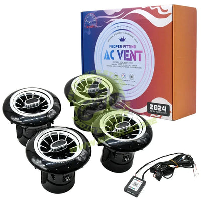 Cardi Ambient, Smart LED Ambient Light AC vent Kit for Interior Car Lighting, Atmosphere Lamp K3 Plus 7th Gen, 4-in-1, For Thar and Thar Roxx proper fit | With App control - Biker.Store - www.biker.store