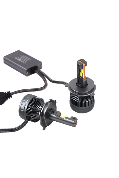 LuminEye Flexi Series 150 Watt LED Bulbs with Switch Control Adjustable Color 3000K, 4500K, 6500K in 1 LED Bulbs H1, H3, H4/H19, H7/H18, H8/H9/H11/H16, 9005, 9006, 9012, H27/880 - Biker.Store - www.biker.store