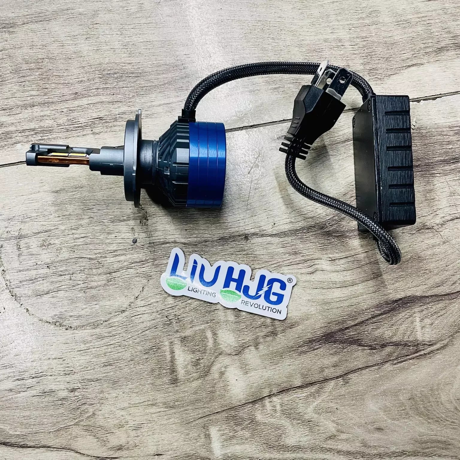 LIU HJG ORIGINAL 2024 LED Vehicle Headlight Bulb (150 WATTS) 1 Pc LED Headlight Bulb H4 150W For All Cars Motorcycles (Low and High Beam Bulbs (White) AC/DC 150Watt) - Type H4 - Biker.Store - www.biker.store