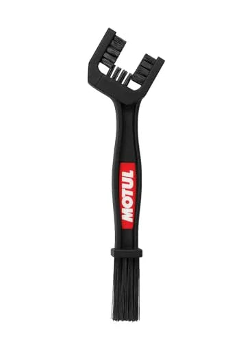 Universal Bike Chain Cleaner Brush with Soft & Long Bristles Ideal for Quick Cleaning of Cycles, Motorcycles (Pack of 1) (Black) - Biker.Store - www.biker.store