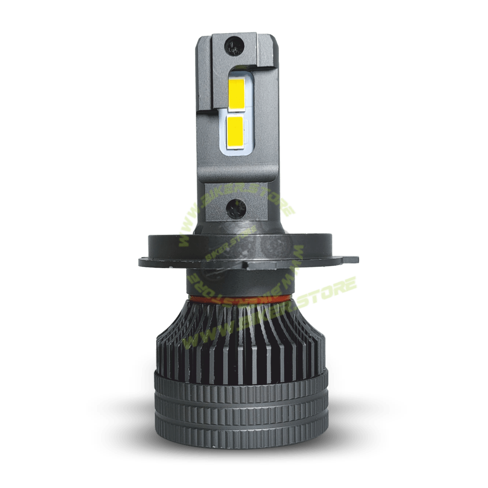 Genome 220W LED Headlight Bulb Conversion Kits (6000K) High-Low Beam, Type H4/H19 - Biker.Store - www.biker.store