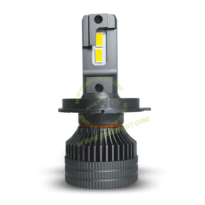 Genome 220W LED Headlight Bulb Conversion Kits (6000K) High-Low Beam, Type H4/H19 - Biker.Store - www.biker.store