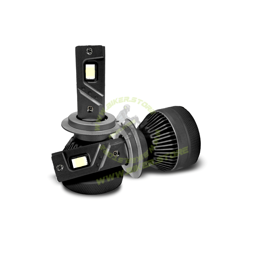Genome 220W LED Headlight Bulb Conversion Kits (6000K) Single Beam - Biker.Store - www.biker.store