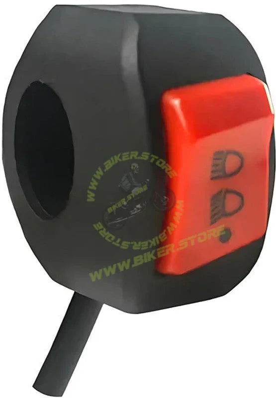 BIKERSTORE.IN 22mm Universal Motorcycle Switch ON/ON/OFF Connector Button Switch Handlebar Clip-on Handle Bar - Biker.Store - www.biker.store