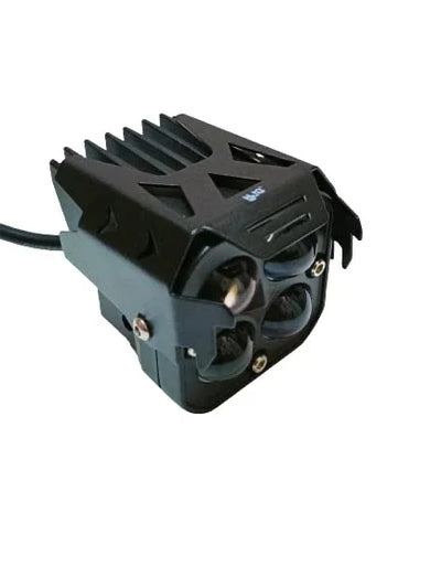 Original HJG 3-in-1 HJG Fog Light: 120W-12V Red, White, Yellow! Illuminate Your Ride with 4 LED Laser Widelight. Perfect for Bike, Car, Thar, Jeep Adventures - Biker.Store - www.biker.store