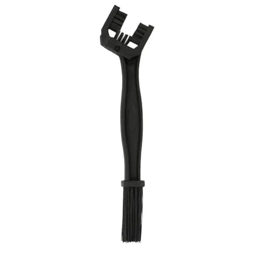 Universal Bike Chain Cleaner Brush with Soft & Long Bristles Ideal for Quick Cleaning of Cycles, Motorcycles (Pack of 1) (Black) - Biker.Store - www.biker.store