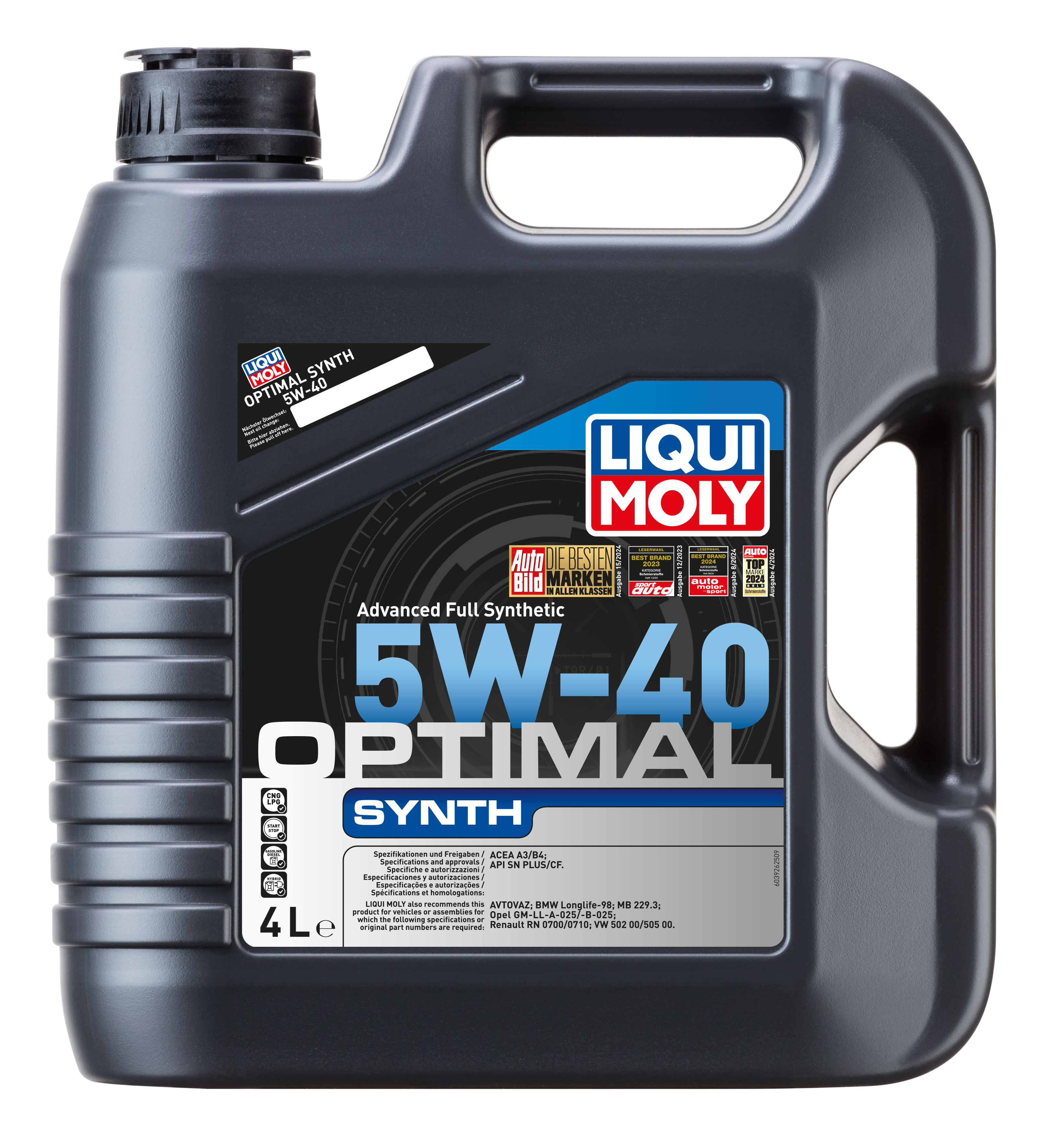 Liqui Moly Optimal Synth 5W-40 (4L)