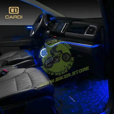Cardi | K3 Plus 7th Gen, 5-in-1 | Ambient Smart LED Light Strip Kit for Interior Car Lighting | Universal Atmosphere Ambient Lighting Solution with App control - Biker.Store - www.biker.store