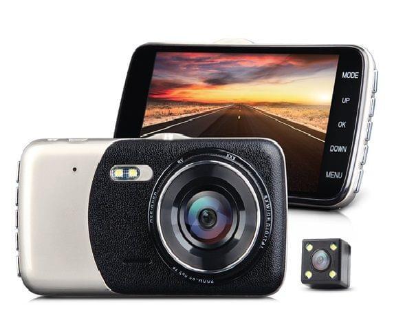 GENOME DASHCAM-4.0"2 CHANNEL DVR - Biker.Store - www.biker.store