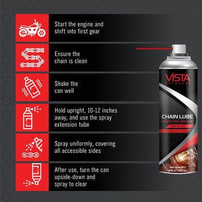 Vista Chain Lube 500 ml - Biker.Store - www.biker.store
