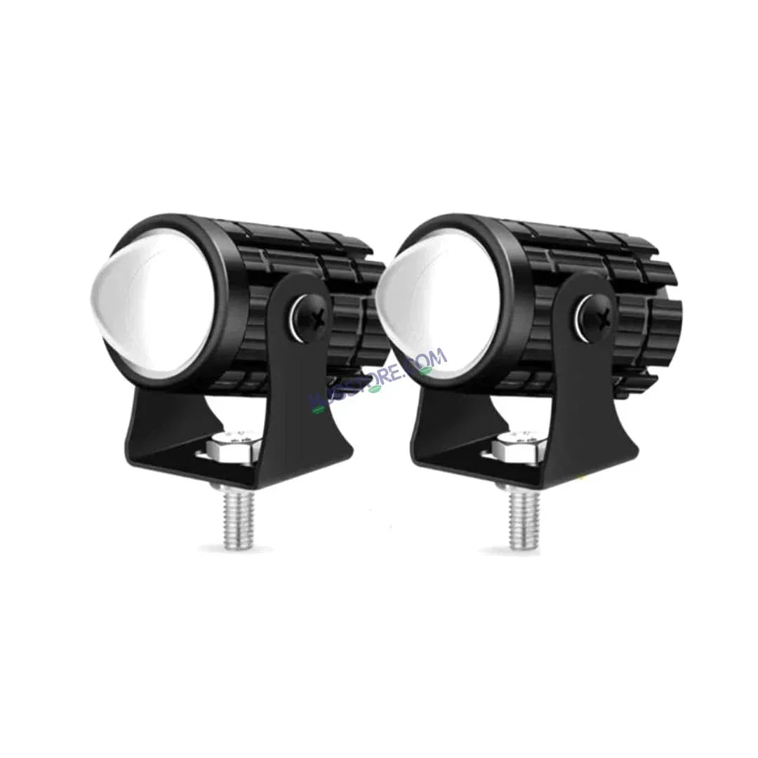 HJG Mini Spot Light Devil with Red DRL, White, Yellow Light Car Motorcycle Truck Off Road 20w Spot Fog Lights Driving Spotlight HJG Original Spot Light Fog light Devil Mini Drive, Pack of 2 - Biker.Store - www.biker.store