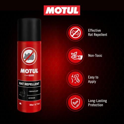 Motul Rat Repellent Spray for Cars & Bikes – Protects Wiring and Engine Parts from Rats, Long-Lasting Natural Formula for Safe Vehicle Care, Suitable for All Vehicles, 200 ml|B0DBVSCYTP
