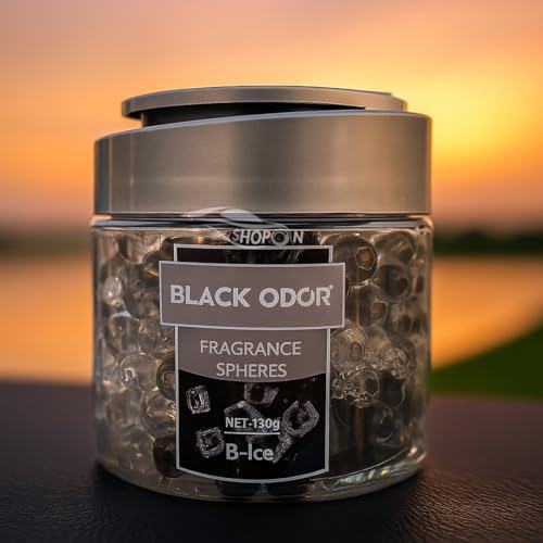 Black Odor In Many Fragrance Spheres – Premium Long Lasting Aroma Beads (130g) Pack of 1 Pcs (Strawberry) - Biker.Store - www.biker.store