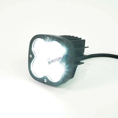 HJG 120W 4x4 4 LED CREE Spirit Model LIU HJG 60w Fog Light Auxiliary Light For All Motorcycles White With Yellow Filter Cap (Set of 2) HJG 4x4 CREE Spirit Model - Biker.Store - www.biker.store