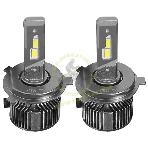 Phoenix H4 LED Headlight Bulb 12V 6000/6000K (1 Set) - Biker.Store - www.biker.store