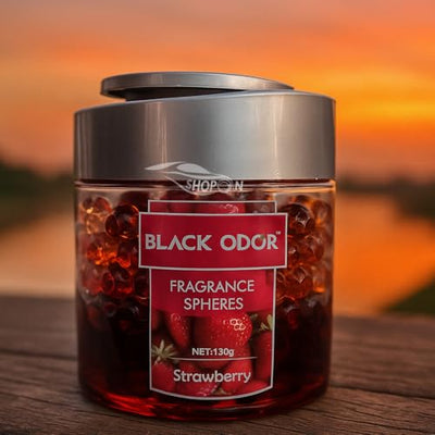 Black Odor In Many Fragrance Spheres – Premium Long Lasting Aroma Beads (130g) Pack of 1 Pcs (Kiwi Fruit) - Biker.Store - www.biker.store