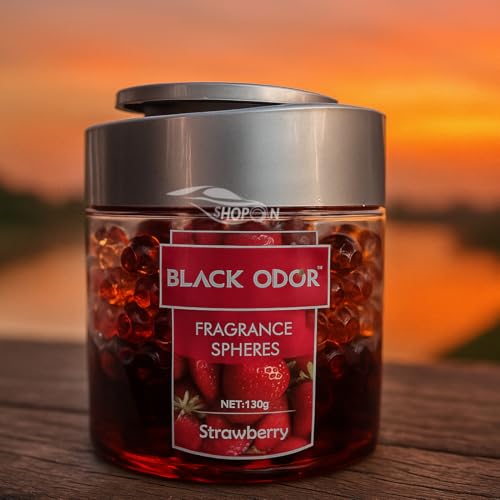 Black Odor In Many Fragrance Spheres – Premium Long Lasting Aroma Beads (130g) Pack of 1 Pcs (Kiwi Fruit) - Biker.Store - www.biker.store