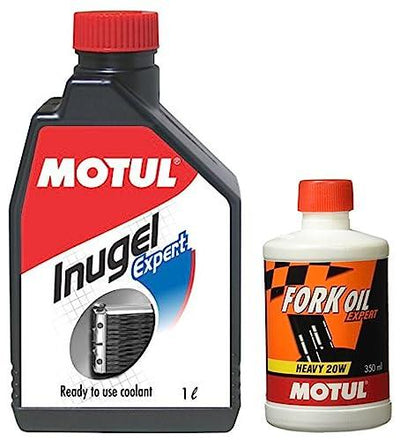 Motul Inugel Expert Hybrid Tech Antifreeze Coolant for Bikes – Ready-to-Use Radiator Fluid, Prevents Overheating & Corrosion, Long-Lasting Engine Protection, 1L|B01LXH91PY