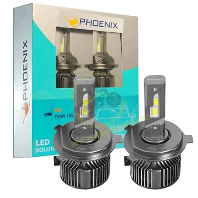 PHOENIX H-19 LED Head Light Bulb 12V 6000K (1 Set) - Biker.Store - www.biker.store
