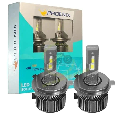 PHOENIX H-19 LED Head Light Bulb 12V 6000K (1 Set) - Biker.Store - www.biker.store