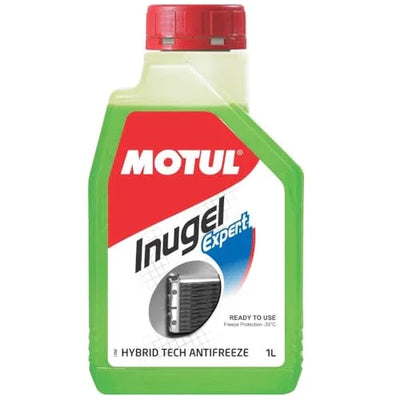 Motul Inugel Expert Hybrid Tech Antifreeze Coolant for Bikes – Ready-to-Use Radiator Fluid, Prevents Overheating & Corrosion, Long-Lasting Engine Protection, 1L|B01LXH91PY
