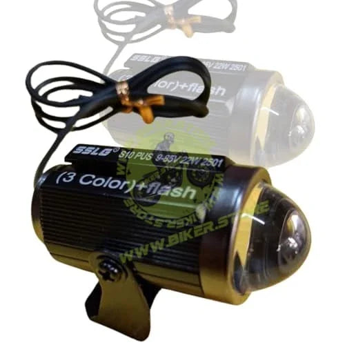 SSLG S10 Plus LED Bike Light, 3 Colour Modes with Flash, 9-85V, 22W - Biker.Store - www.biker.store